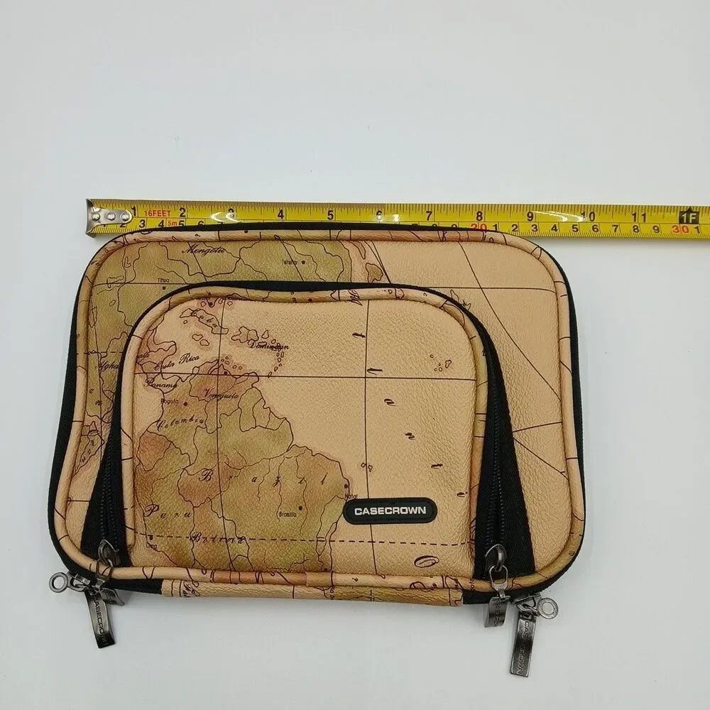 Casecrown Geography Map Tablet Case 9 X 7